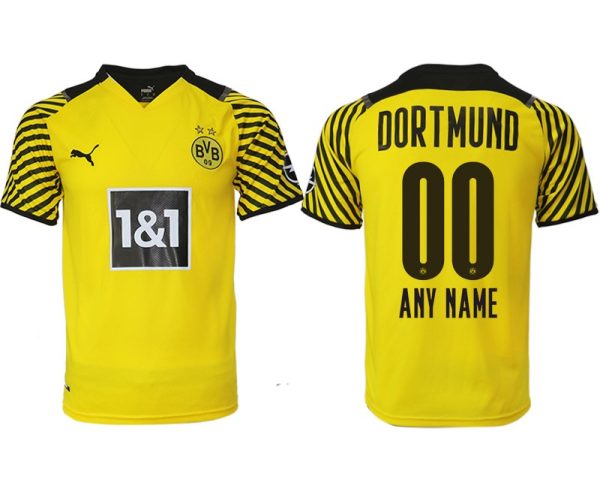 Borussia Dortmund Heimtrikot 2022 Herren Kurzarm gelb - immagine 2