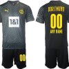 BVB Borussia Dortmund Auswärtstrikot 2022 Asphalt/Schwarz - Obrázek 2