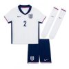 Fußballtrikot Kinder günstig England Heimtrikot EM 2024 Kyle Walker 2 - Obrázok 2