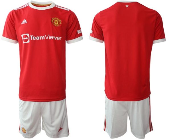Günstige Fußballtrikots Manchester United Trikot Home 2022 Rot bestellen - Image 4