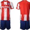 Heimtrikot Atlético Madrid Stadion 2021/22 rot/weiß - immagine 3
