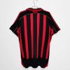 Herren AC Milan 2006/07 Kurzarm rot schwarz Retro Fußballtrikots - Image 2