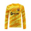 Herren FC Barcelona Torwart 3rd trikot 2023-24 gelb Langarm Personalisierbar
