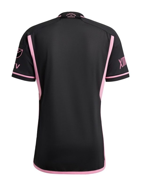Inter Miami CF Auswärtstrikot 2023-24 schwarz rosa Kurzarm Fußballtrikots für Herren - immagine 2