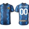 Inter Milan 2022 Fußballtrikots Kurzarm Anpassbare Name und Nummer - Slika 2
