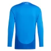 Italien Euro 2024 Heimtrikot EM 24 blau Langarm - Billede 2