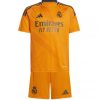 Günstiges Kindertrikot Real Madrid 24-25 Auswärtstrikot Trikotsatz Kit