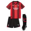 Kinder Fußballtrikot AC Mailand 2023-24 Heimtrikot Kurzarm + Kurze Hosen Zlatan Ibrahimovic 11 - Afbeelding 2