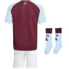 Kinder Trikotsatz Kaufen Aston Villa Heimtrikot 2024-25 Online - Billede 2
