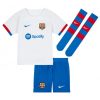 Kindertrikot FC Barcelona Auswärtstrikot 2023-24 Fußballtrikot Trikotsatz Jules Kounde 23 - Obrázok 2