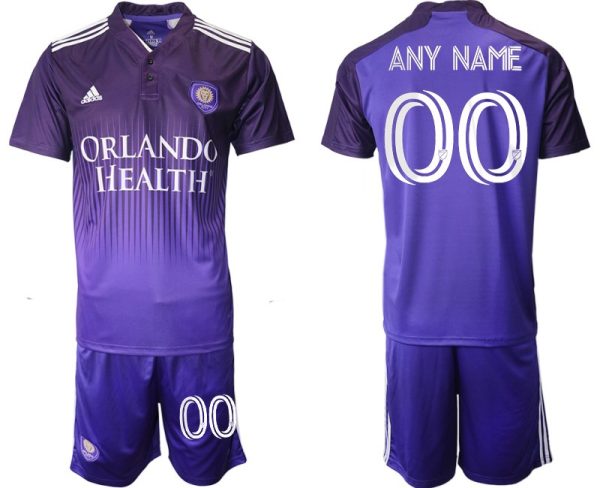 Orlando City 2021/22 Home „Thick N Thin“ Kit Purple Gradient Design - Image 2