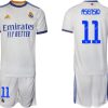 Real Madrid Heimtrikot 2022 weiß blau mit Aufdruck Asensio 11 - immagine 2