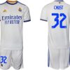 Real Madrid Heimtrikot 2022 weiß blau mit Aufdruck Chust 32 - Obrázek 2