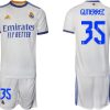 Real Madrid Heimtrikot 2022 weiß blau mit Aufdruck Gutierrez 35 - Slika 2