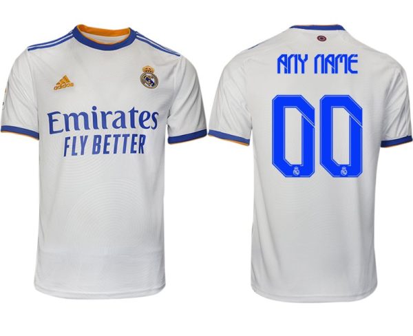 Real Madrid Herren Heimtrikot 2022 weiß blau ein Trikot für Fans zum Feiern - Slika 2