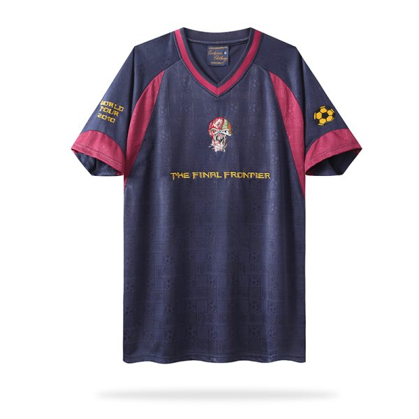 Vintage Iron Maiden Fußballtrikot The Final Frontier 2010 Kurzarm Heimtrikot bestellen - Afbeelding 2