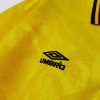 Vintage Signed Brasilien Fußball Heimtrikot 1991-1993 Umbro Cafu Brasil Gelb für Herren - immagine 6