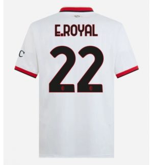 AC Milan Emerson Royal #22 Auswärtstrikot 2024-25 Kurzarm