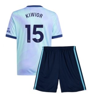 Günstige Fußballtrikots Kinder Arsenal 3rd trikot 2024-25 Jakub Kiwior 15