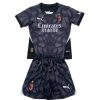 Günstig Trikots Bestellen Kinder AC Milan Torwart Heimtrikot 2024-25 Trikotsatz