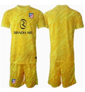 Atletico Madrid Torwart 3rd trikot Kinder 2024-25 Fußballtrikots Set