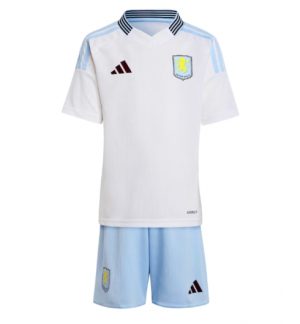 Aston Villa Auswärtstrikot Kinder 2024-25 Fußball trikotsatz