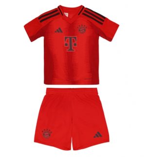 Bayern Munich Günstige Heimtrikot Kinder 2024-25 Fußball trikotsatz