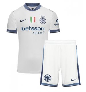 Inter Milan Auswärtstrikot Kinder 2024-25 Fußball trikotsatz