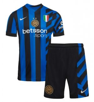 Inter Milan Heimtrikot Kinder 2024-25 Fußballtrikots Set