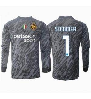 Inter Milan Yann Sommer #1 Torwart 3rd trikot 2024-25 Langarm