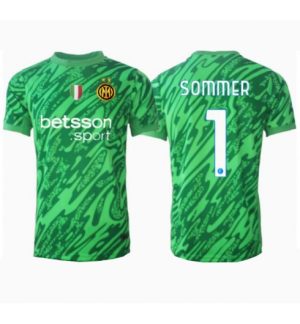 Inter Milan Yann Sommer #1 Torwart Heimtrikot 2024-25 Kurzarm