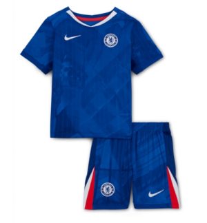 Chelsea Heimtrikot Kinder 2025-26 Fußball trikotsatz