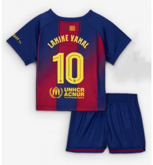 Barcelona Lamine Yamal #10 Heimtrikot Kinder 2025-26 Fußball trikotsatz