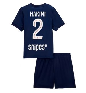 Paris Saint-Germain Achraf Hakimi #2 Heimtrikot Kinder 2025-26 Fußball trikotsatz