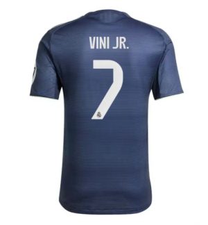 Real Madrid Vinicius Junior #7 Auswärtstrikot 2025-26 Kurzarm