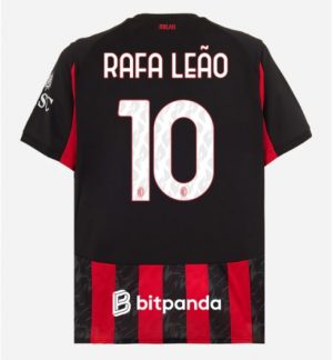 AC Milan Rafael Leao #10 Heimtrikot 2025-26 Kurzarm