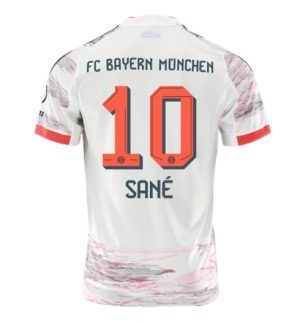 Bayern Munich Leroy Sane #10 Auswärtstrikot 2025-26 Kurzarm