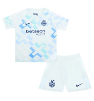 Inter Milan Auswärtstrikot Kinder 2025-26 Fußball trikotsatz