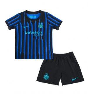 Inter Milan Heimtrikot Kinder 2025-26 Fußball trikotsatz