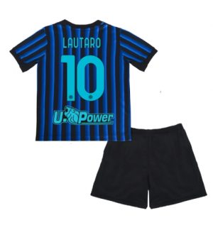Inter Milan Lautaro Martinez #10 Heimtrikot Kinder 2025-26 Fußball trikotsatz