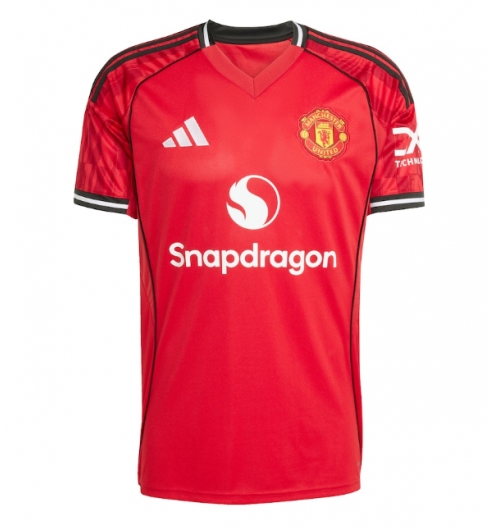 Manchester United Günstige Rasmus Hojlund #9 Heimtrikot 2025-26 Kurzarm