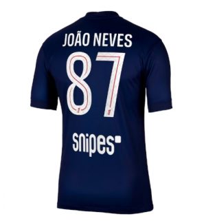 Paris Saint-Germain Joao Neves #87 Heimtrikot 2025-26 Kurzarm