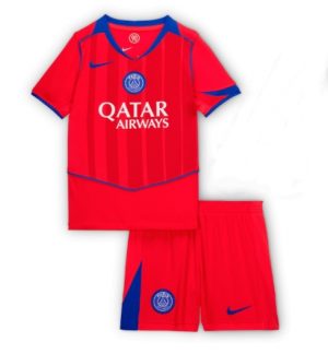 Paris Saint-Germain 3rd trikot Kinder 2025-26 Fußball trikotsatz