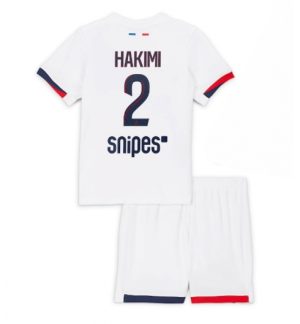 Paris Saint-Germain Achraf Hakimi #2 Auswärtstrikot Kinder 2025-26 Fußball trikotsatz