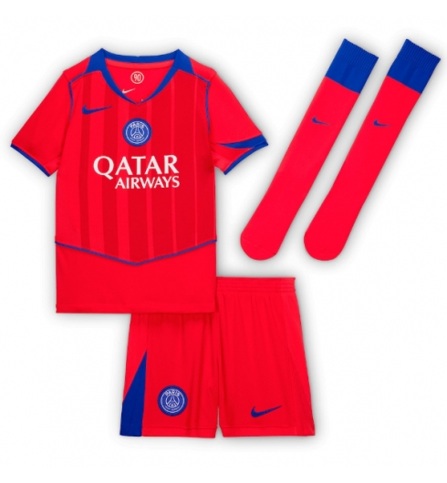 Paris Saint-Germain Khvicha Kvaratskhelia #7 3rd trikot Kinder 2025-26 Fußball trikotsatz