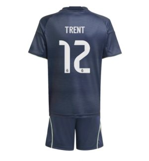 Real Madrid Günstige Alexander-Arnold #12 Auswärtstrikot Kinder 2025-26 Fußball trikotsatz