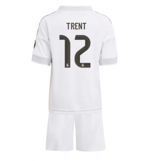 Real Madrid Günstige Alexander-Arnold #12 Heimtrikot Kinder 2025-26 Fußball trikotsatz