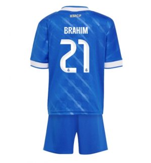 Real Madrid Günstige Brahim Diaz #21 3rd trikot Kinder 2025-26 Fußball trikotsatz