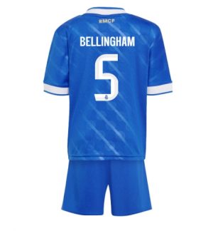 Real Madrid Günstige Jude Bellingham #5 3rd trikot Kinder 2025-26 Fußball trikotsatz