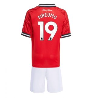 Manchester United Günstige Bryan Mbeumo #19 Heimtrikot Kinder 2025-26 Fußballtrikots Set